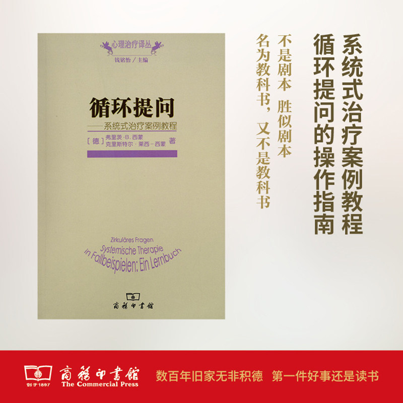 循环提问 心理治疗译丛 弗里茨B西蒙 克里斯特尔·莱西西蒙 著 钱K