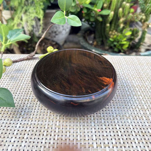 大红酸枝整木雕黑飘红圆盘底座12×4交趾黄檀红木工艺礼品垫脚
