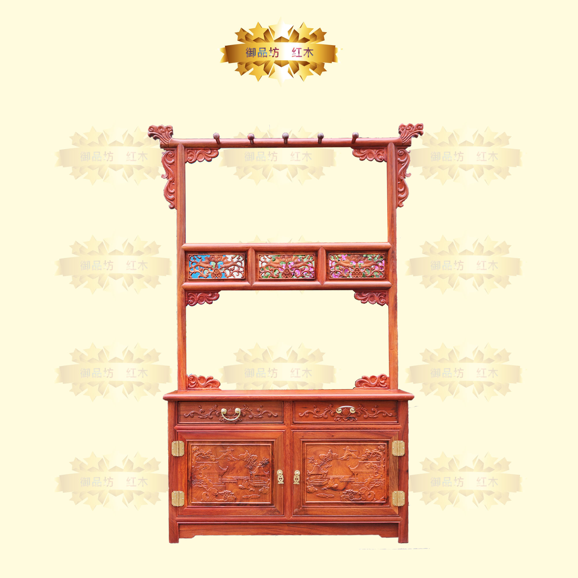 Myanmar pear Hanger cabinet Large fruit sandalwood Shoe cabinet Rosewood furniture Coat rack Hallway lockers Glove compartmentin the Residential furniture , Cabinet , Shoebox  category - from Buy2taobao.com to provide professional Taobao agent buy service