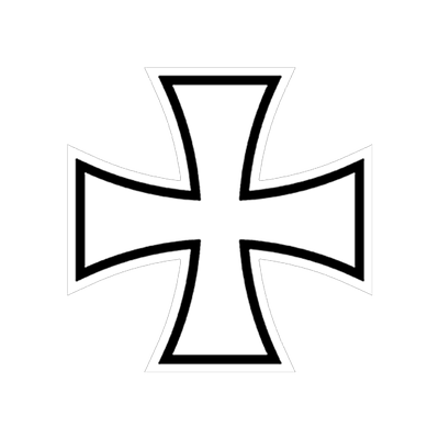 联邦德国德意志普鲁士反光车贴