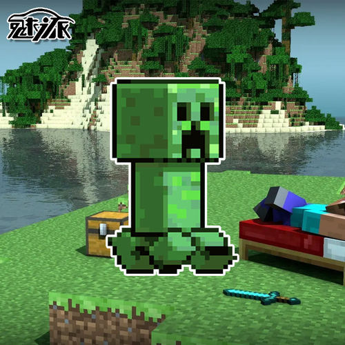 我的世界游戏周边苦力怕车贴