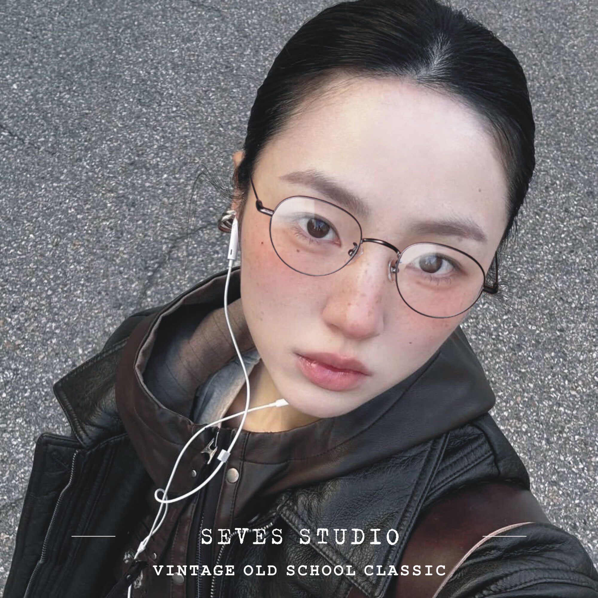 眼镜框女脸小纯钛小框眼镜架轻高度近视舒适居家不易变形棕色