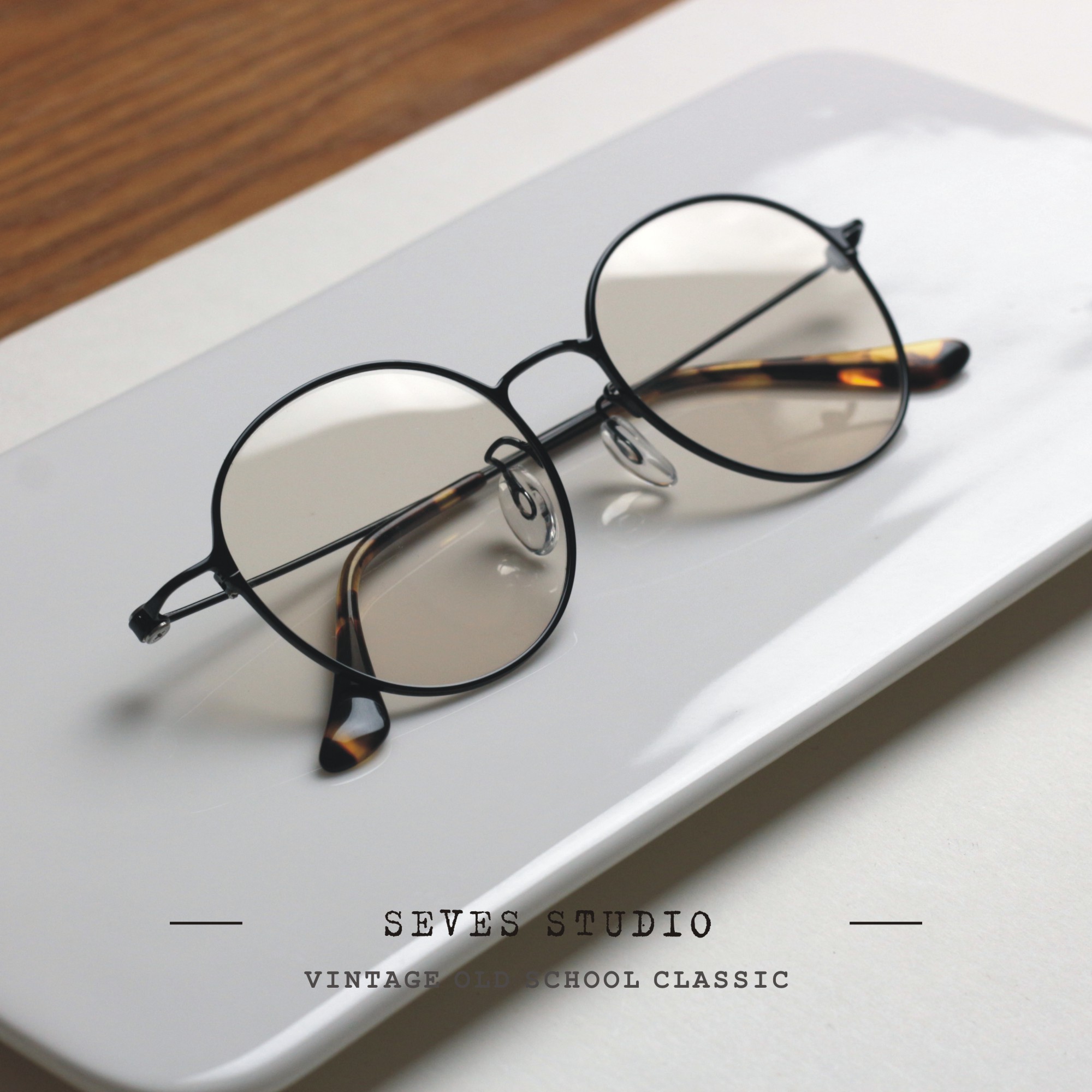 眼镜框防蓝光镜片可变色纯钛轻舒适大脸可配