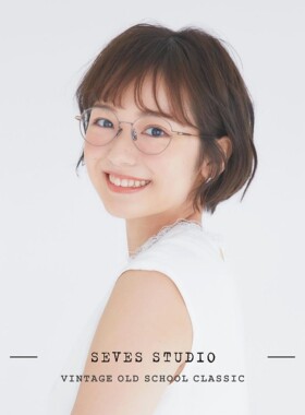 眼镜框瞳距小适合小脸高度近视中学生眼镜舒适塌鼻梁可配不下滑