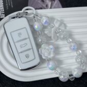 哪吒N01男钥匙包套 潍柴U70一键启动款 钥匙套 U70遥控保护套女扣