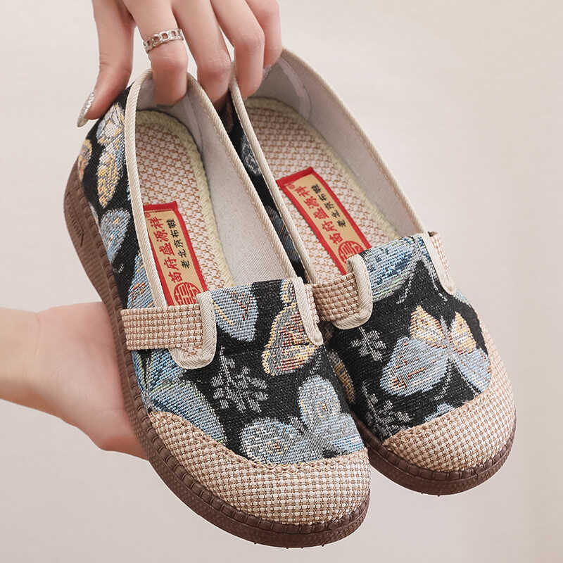 老北京布鞋京昇厂家直销田园风