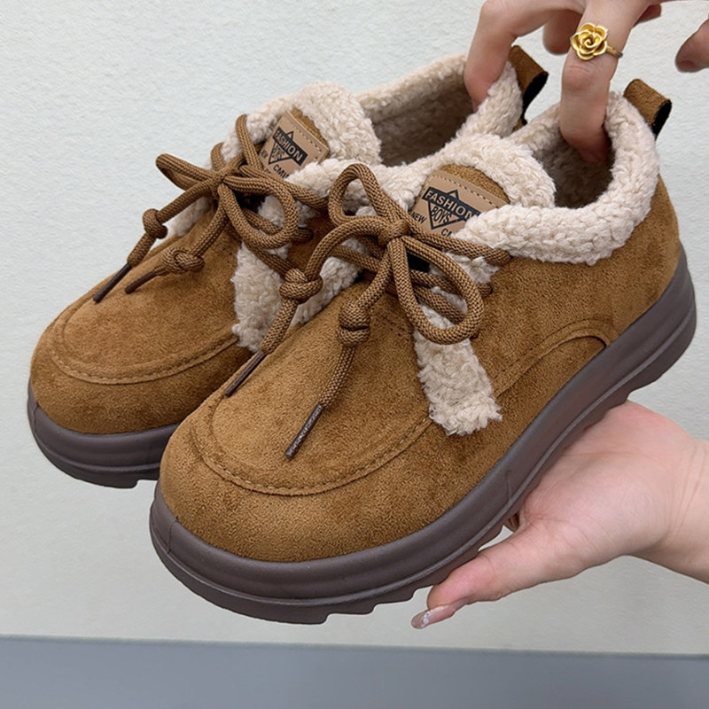 冬季新款勃肯鞋女加绒加厚雪地靴厚底马丁靴防滑轻便保暖毛毛棉鞋,女鞋,棉鞋,淘宝优惠券,粉丝福利购,淘宝优惠卷