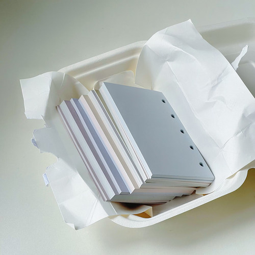 彩色纸砖「十彩」多尺寸有孔无孔