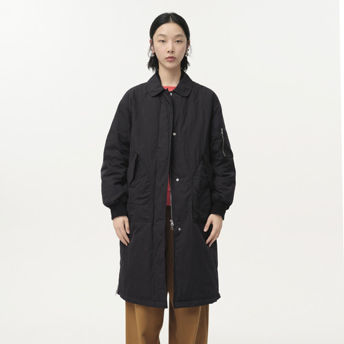 罗纹收口 口袋 拉链