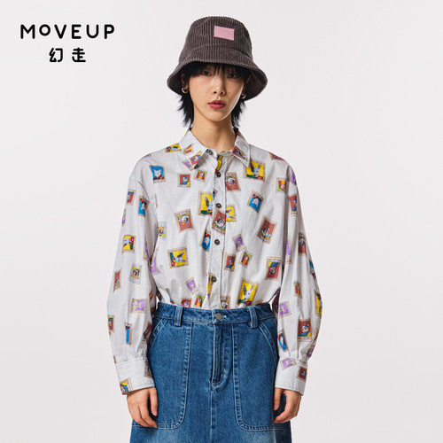 纯棉设计师Moveup幻走