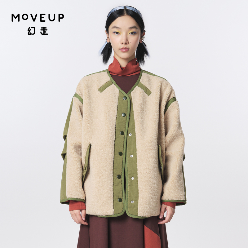 商场同款棉外套Moveup设计师
