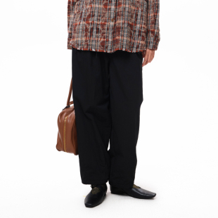 女 .FUN系列松紧腰下脚双省加绒休闲直筒裤 MOVEUP幻走2025冬季 新款