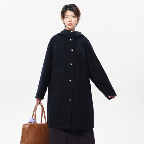 连帽、口袋、毛绒蓬松