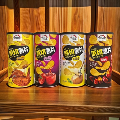 良町屋原切薯片番茄味原味115g