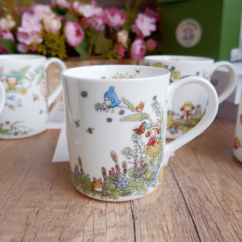 Noritake骨瓷龙猫礼盒装马克杯