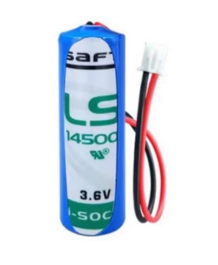 s福特saft电池 LS14500 3.6V 锂电池可按需求更换插头