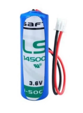 s福特saft电池 LS14500 3.6V 锂电池可按需求更换插头
