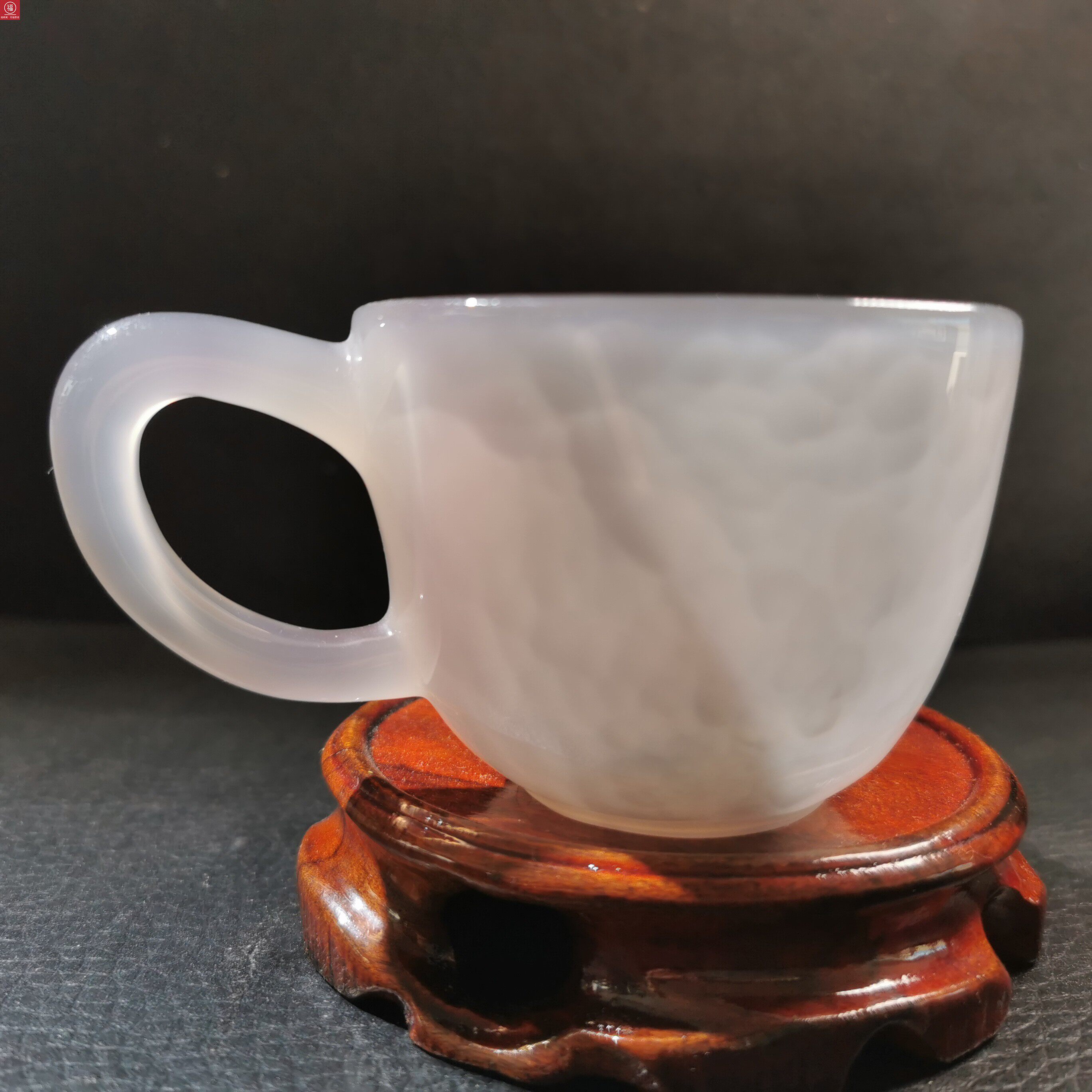 现货手柄 杯子精选玛瑙细腻光滑的咖啡杯子