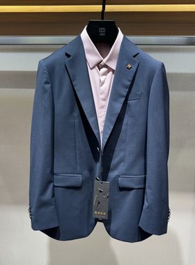 博斯绅威BOSSsunwen男装绵羊毛商务休闲套西西服131123210481