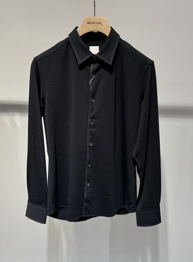 Hechter/丹尼爱特秋冬商务休闲长袖衬衣衬衫HS11406专柜1690LC柒