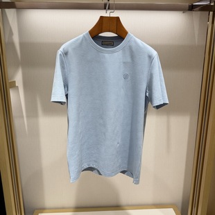 BOSSsunwen博斯绅威男装春夏款休闲柔软圆领T恤M621T131吊牌1380