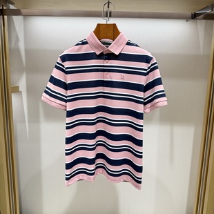 博斯绅威BOSSsunwen春夏休闲柔软翻领短袖POLO衫M621T016吊牌1980