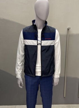 卡尔丹顿男装休闲连帽马甲背心外套秋冬款KBCW35060LAN6专柜2980