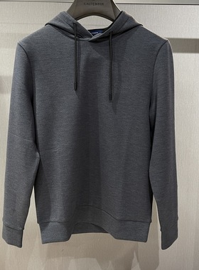 卡尔丹顿男装秋冬款连帽舒适休闲卫衣外套AB5W05411专柜2680