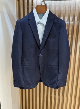 卡尔丹顿男装秋冬款绵羊毛休闲套西西装KABW11622专柜3800