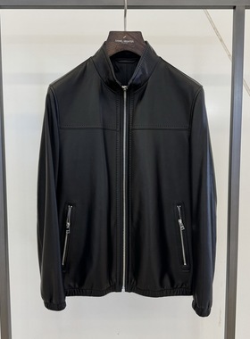 Hechter/丹尼爱特秋冬款立领皮衣外套DF11808专柜9990HC