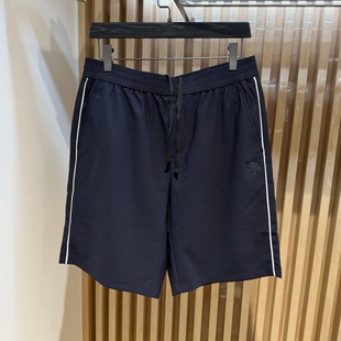 博斯绅威BOSSsunwen男装春夏商务直筒针织休闲短裤151138800910