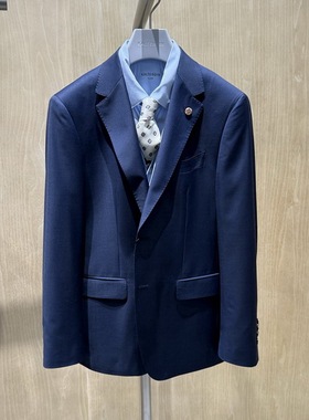 卡尔丹顿男装正品25春夏商务正装套西西服KFAS11610NBN6吊牌3800