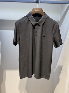 Hechter/丹尼爱特春夏款商务休闲翻领短袖T恤DT51903吊牌1990HD