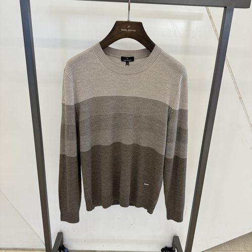 Hechter/丹尼爱特秋冬款商务休闲圆领套头毛衣DN41614吊牌2290HB