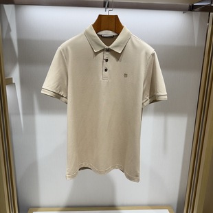 博斯绅威BOSSsunwen春夏商务柔软翻领短袖POLO衫M621T026吊牌1380