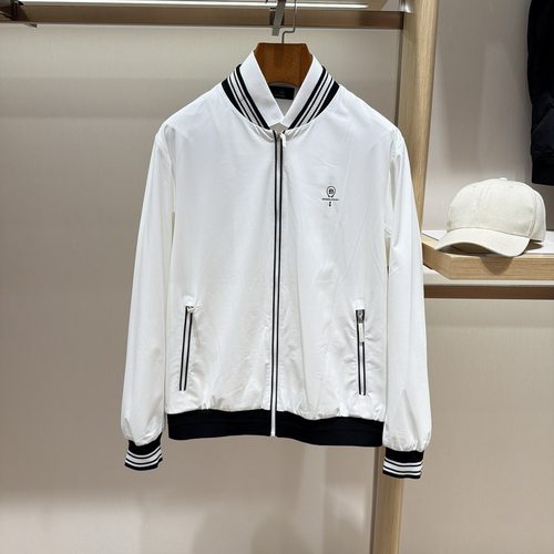 博斯绅威春夏男士立领休闲夹克