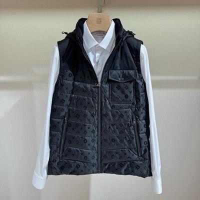 博斯绅威BOSSsunwen23秋冬连帽羽绒马甲外套134335720980专柜2980