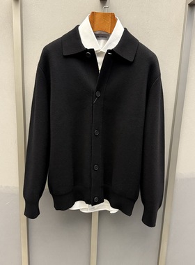 卡尔丹顿秋冬款商务休闲绵羊毛开衫毛衣KFAW34310FAB2专柜2980