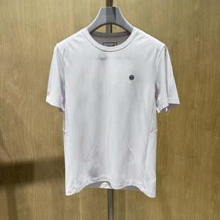 卡尔丹顿男装正品25春夏休闲圆领短袖T恤衫KFCS40102RAW1吊牌980