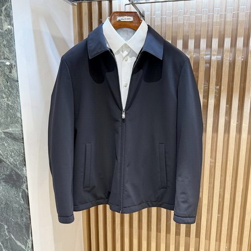 路卡迪龙秋冬水貂绒尼克服商务翻领加棉外套161247121吊牌25880