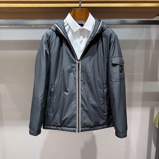 博斯绅威BOSSsunwen2025秋冬连帽休闲双面穿羽绒服153215427780