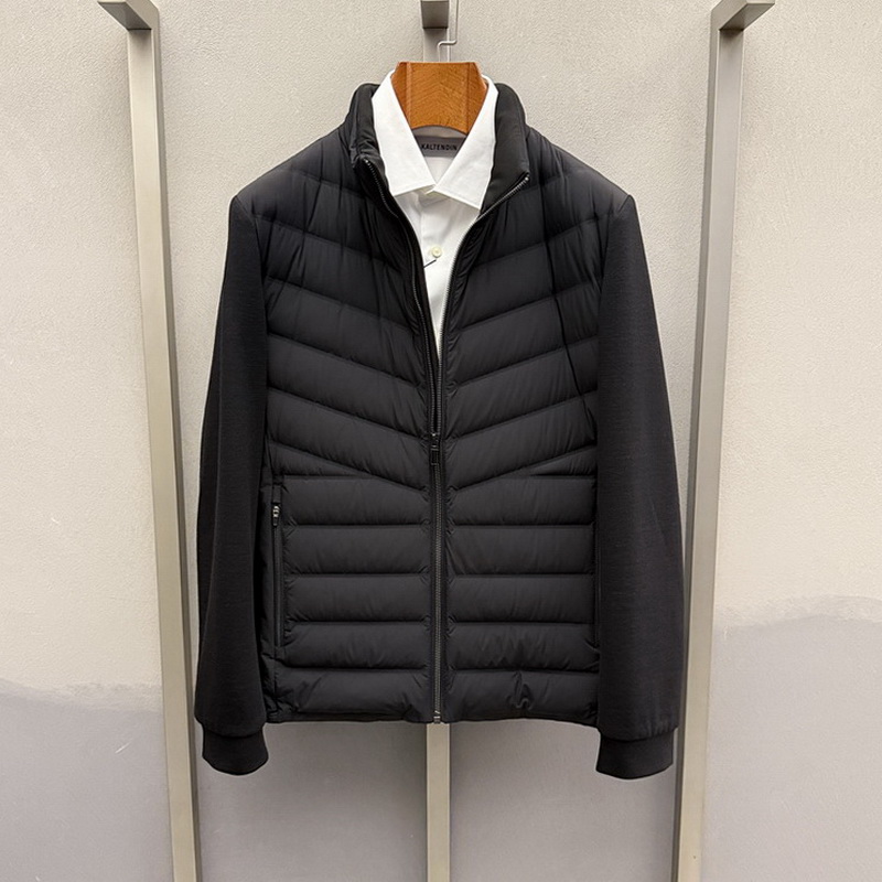 卡尔丹顿KALTENDIN秋冬新款2025商务立领羽绒服外套KFCW25906LAB1