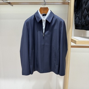博斯绅威BOSSsunwen春夏休闲绵羊毛夹克外套141154110060专柜8800