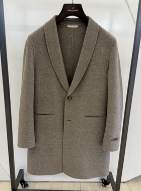 Hechter/丹尼爱特秋冬款商务休闲中长毛呢外套DJ82005专柜12900HD