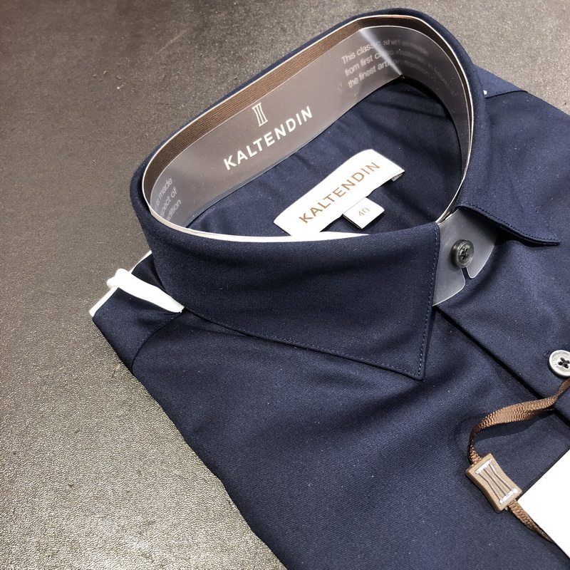 卡尔丹顿男装春夏新款商务都市尖领正装短袖衬衫kabs43056专柜980