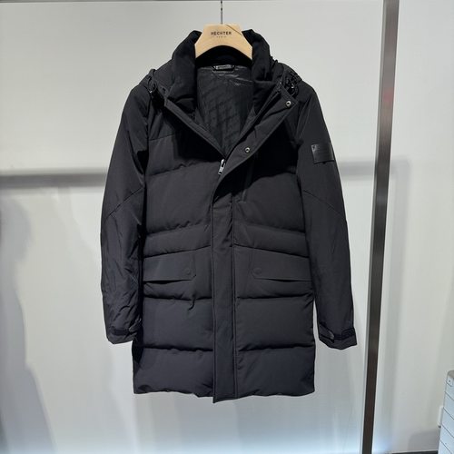 Hechter/丹尼爱特秋冬款商务休闲连帽羽绒外套HJ61451吊牌3990HB