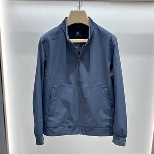 博斯绅威BOSSsunwen23秋冬商务立领夹克外套133124018980吊牌3980