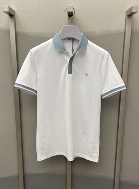 卡尔丹顿男士春夏款翻领短袖T恤休闲POLO衫KBBS30115专柜1380