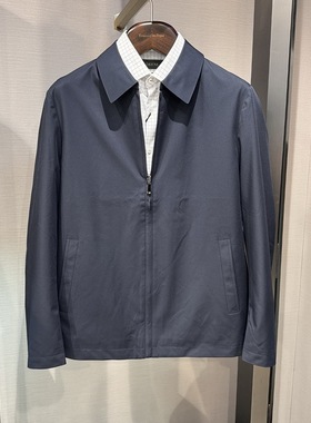 卡尔丹顿男装24秋冬商务翻领行政夹克外套AE5W05122专柜3680