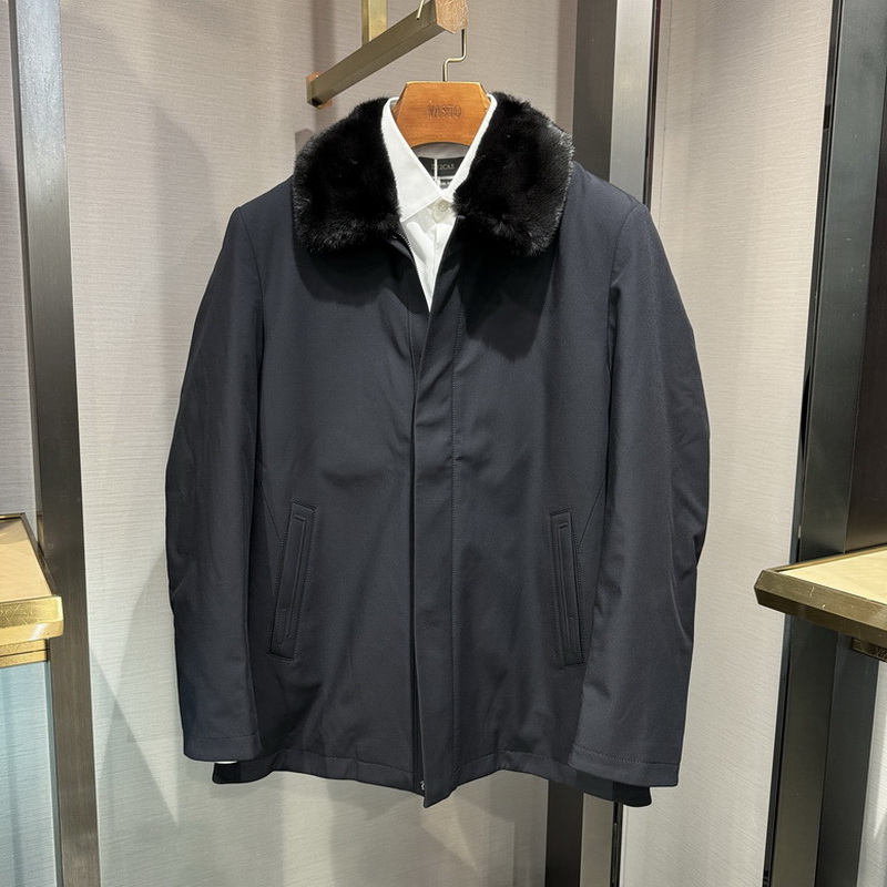 华斯度VASTO秋冬款水貂毛皮内胆尼克服外套22T122376专柜16889